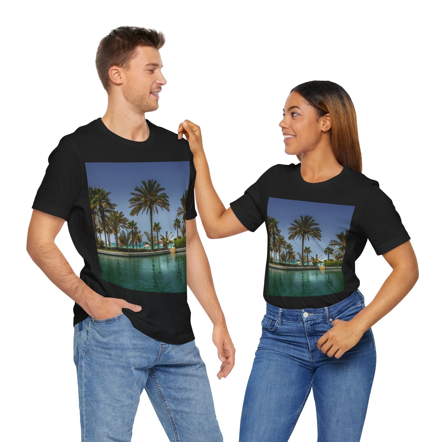 Love Joy Relaxing Unisex Jersey Short Sleeve Tee With Express Delivery