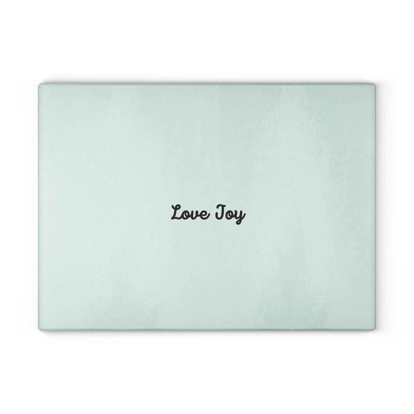 Love Joy Glass Cutting Board
