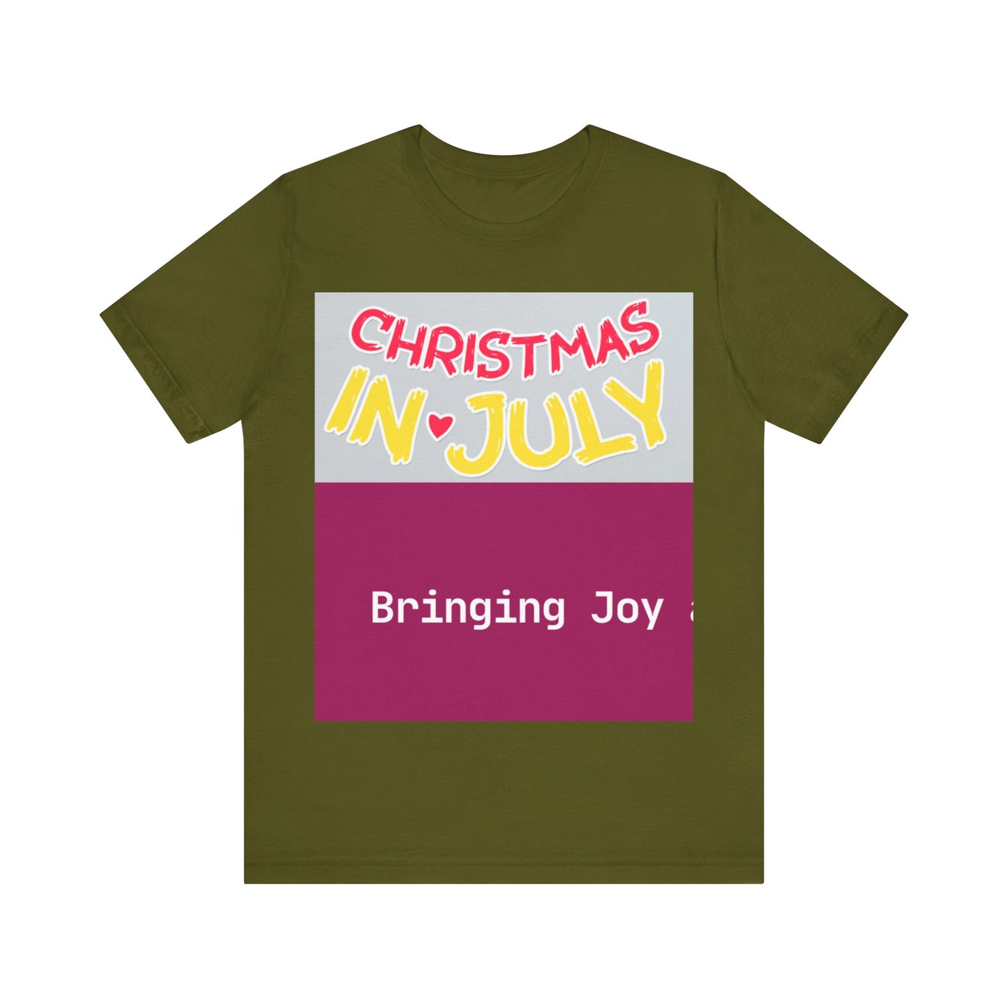 Love Joy Bestseller Unisex Christmas In July Jersey Short Sleeve Tee