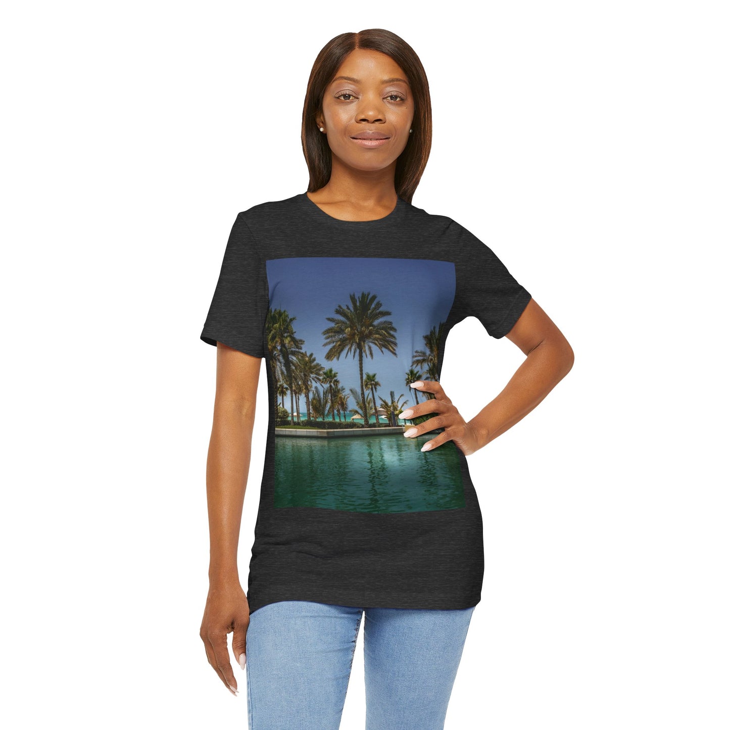 Love Joy Relaxing Unisex Jersey Short Sleeve Tee With Express Delivery