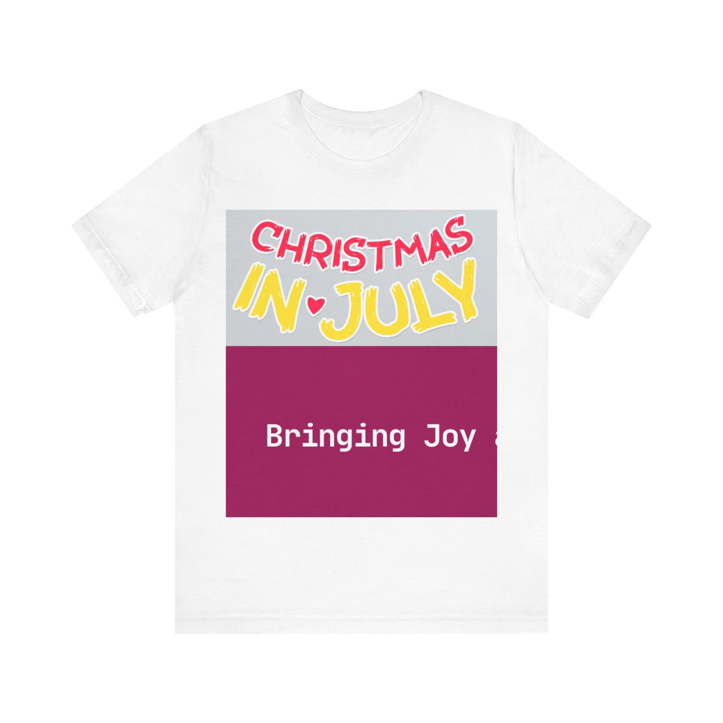 Love Joy Bestseller Unisex Christmas In July Jersey Short Sleeve Tee