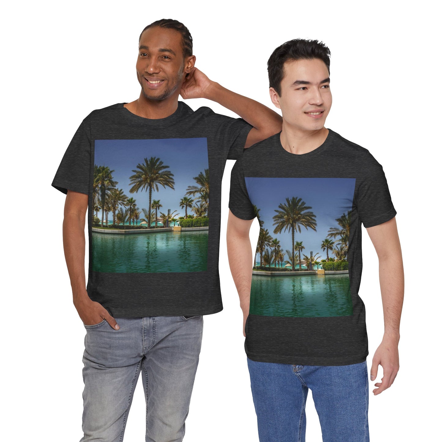 Love Joy Relaxing Unisex Jersey Short Sleeve Tee With Express Delivery