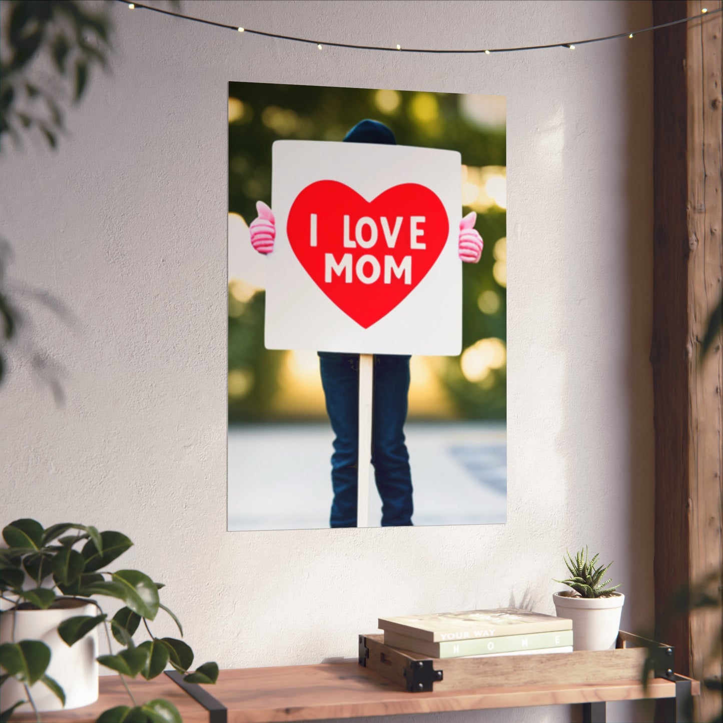 Love Joy Bestseller I Love Mom Matte Vertical Posters