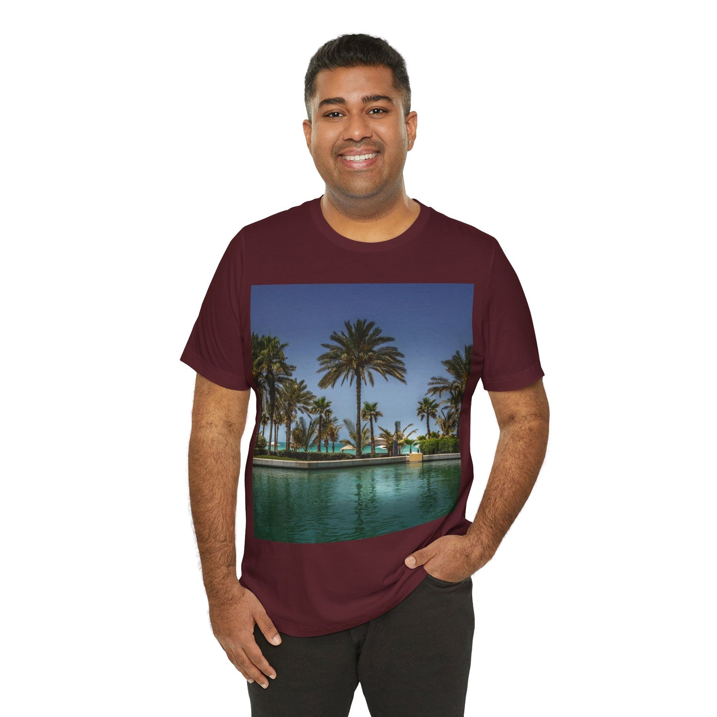 Love Joy Relaxing Unisex Jersey Short Sleeve Tee With Express Delivery