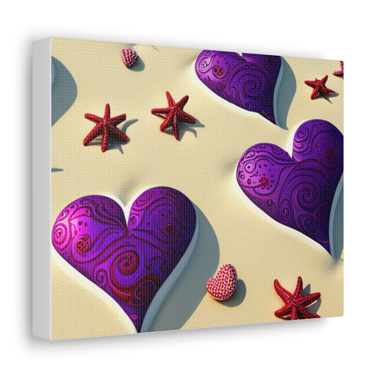 Love Joy Beautiful Canvas Gallery Wraps