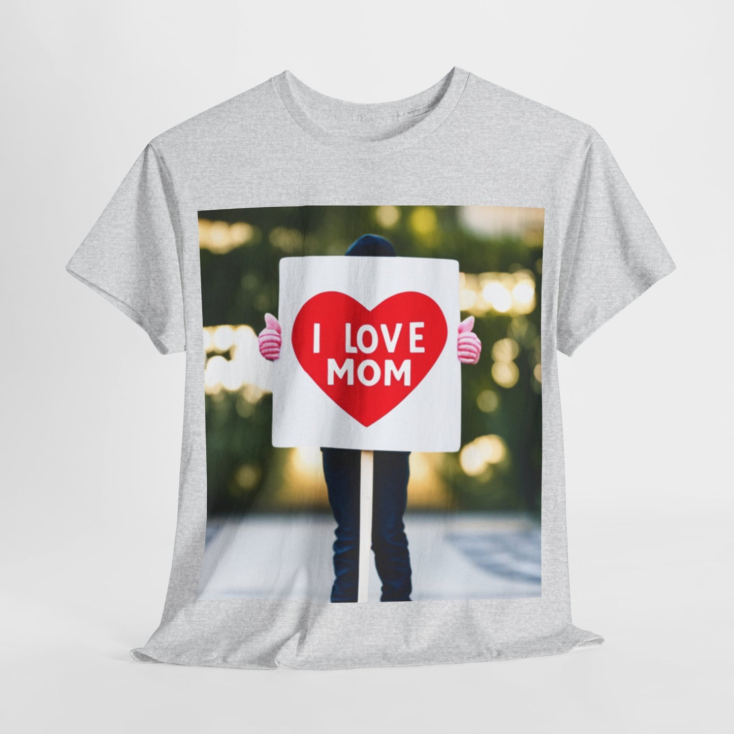 Love Joy Unisex I Love Mom Heavy Cotton Tee