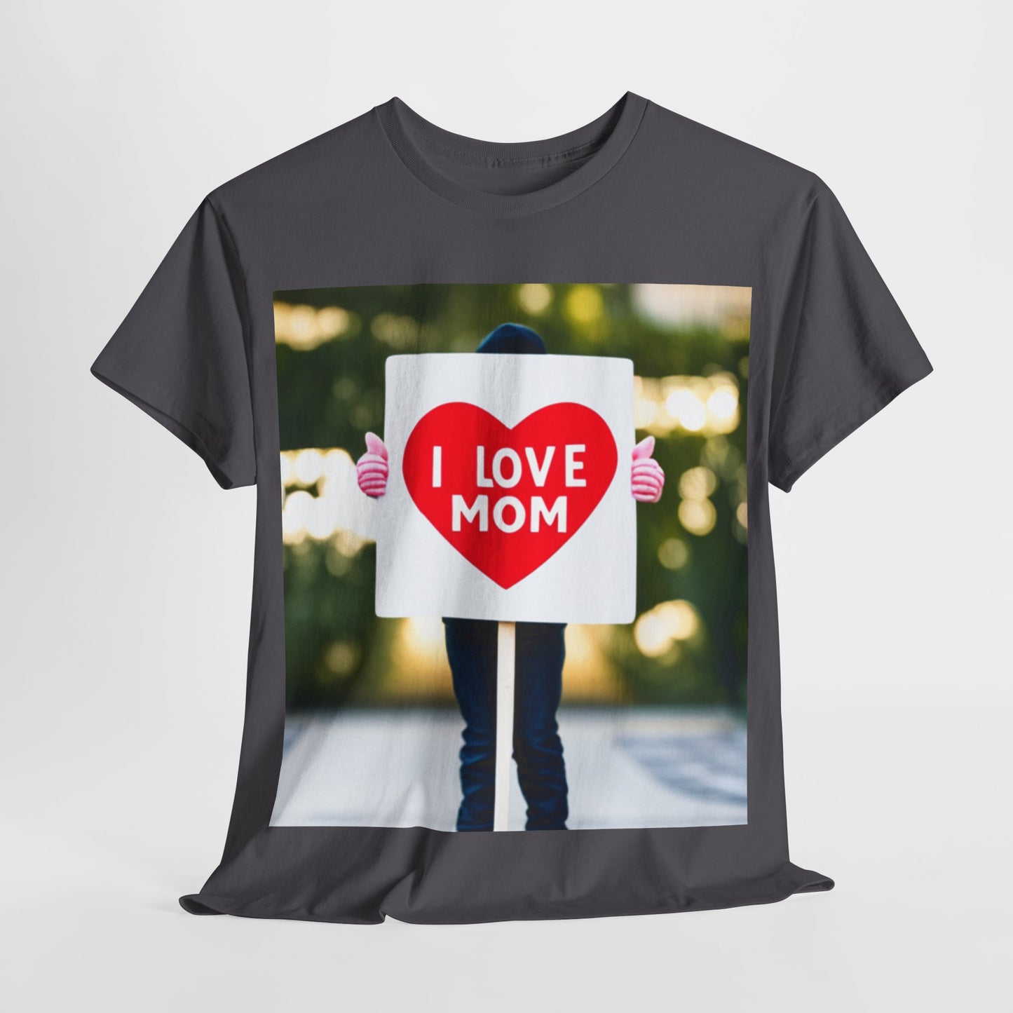 Love Joy Unisex I Love Mom Heavy Cotton Tee