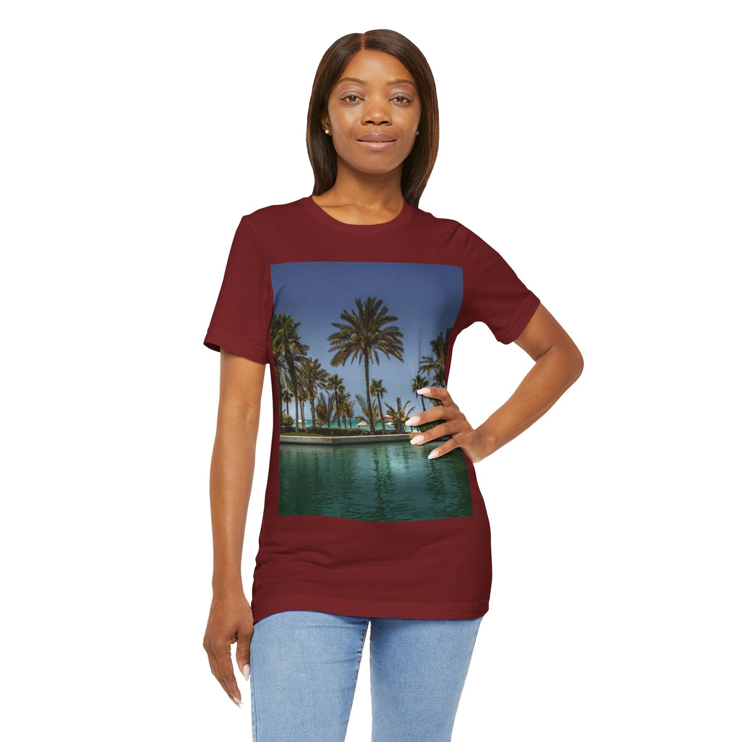 Love Joy Relaxing Unisex Jersey Short Sleeve Tee With Express Delivery