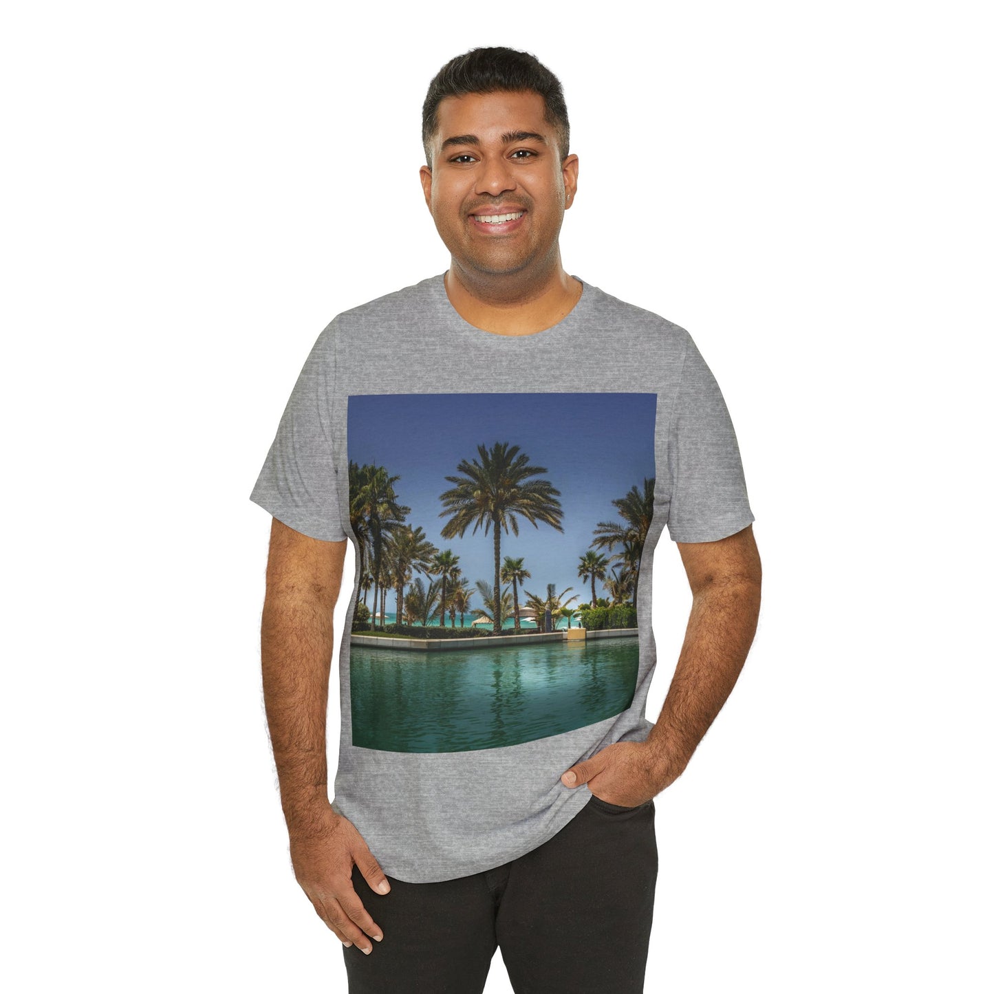 Love Joy Relaxing Unisex Jersey Short Sleeve Tee With Express Delivery