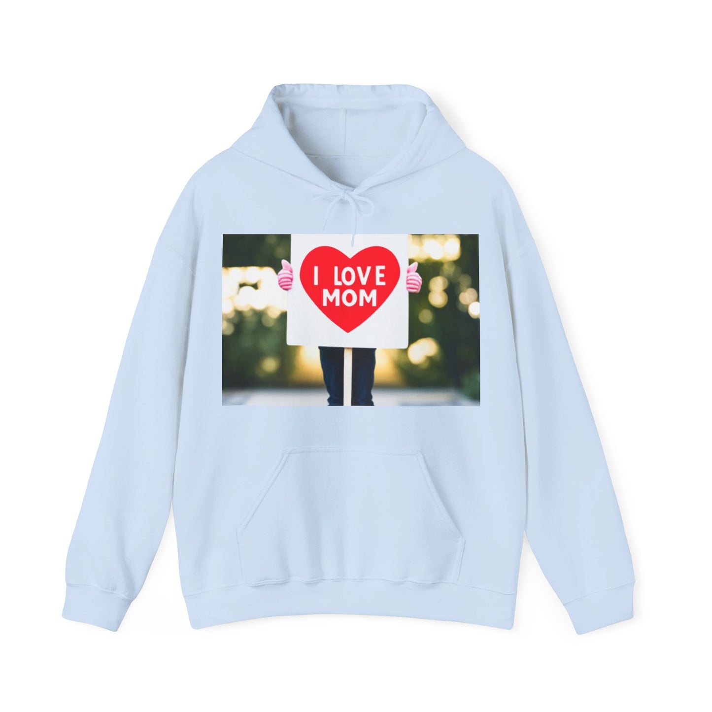 Love Joy Unisex I Love Mom Heavy Blend™ Hooded Sweatshirt