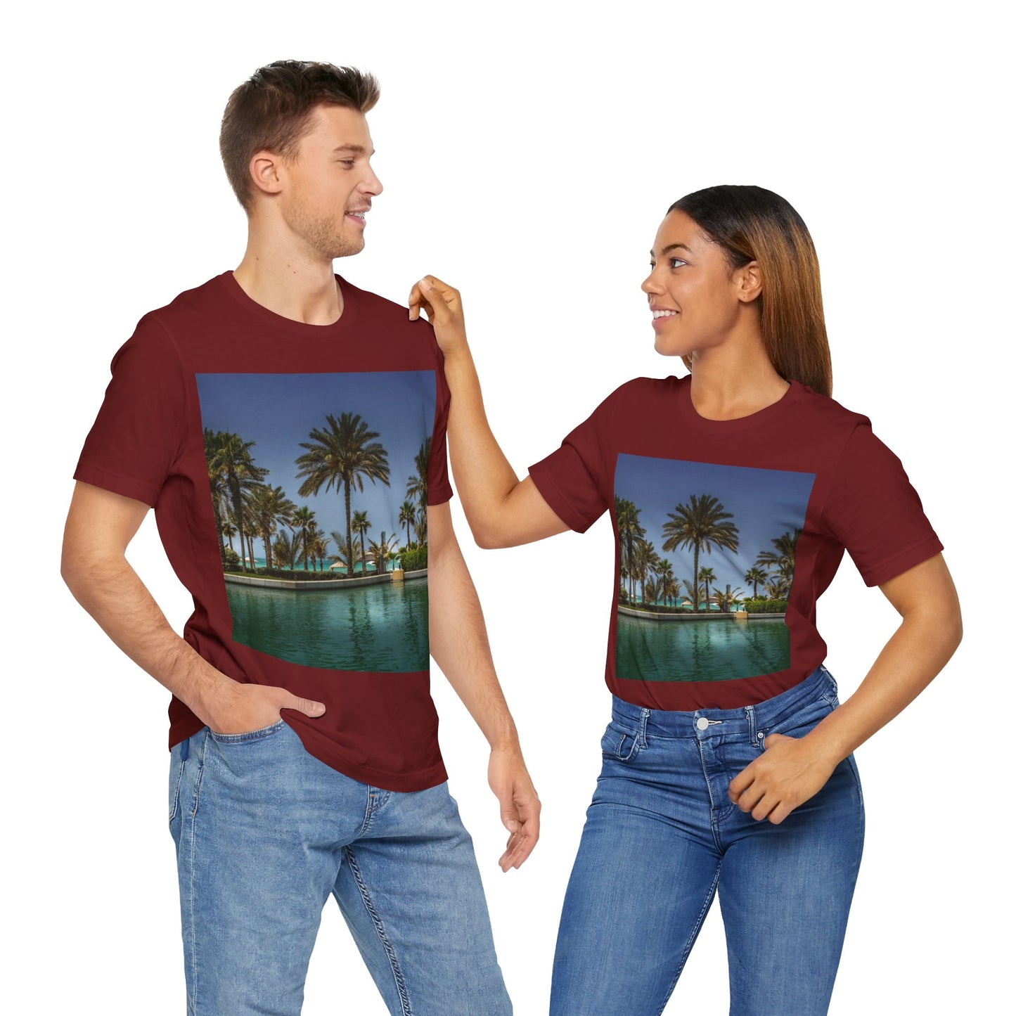 Love Joy Relaxing Unisex Jersey Short Sleeve Tee With Express Delivery