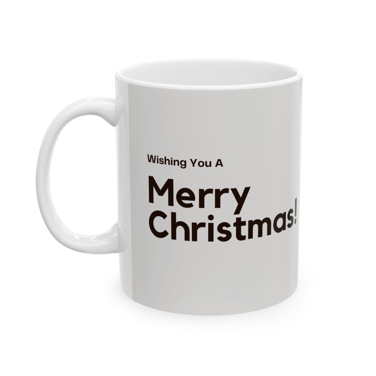 Love Joy Bestseller Merry Christmas Ceramic Mug, (11oz, 15oz)