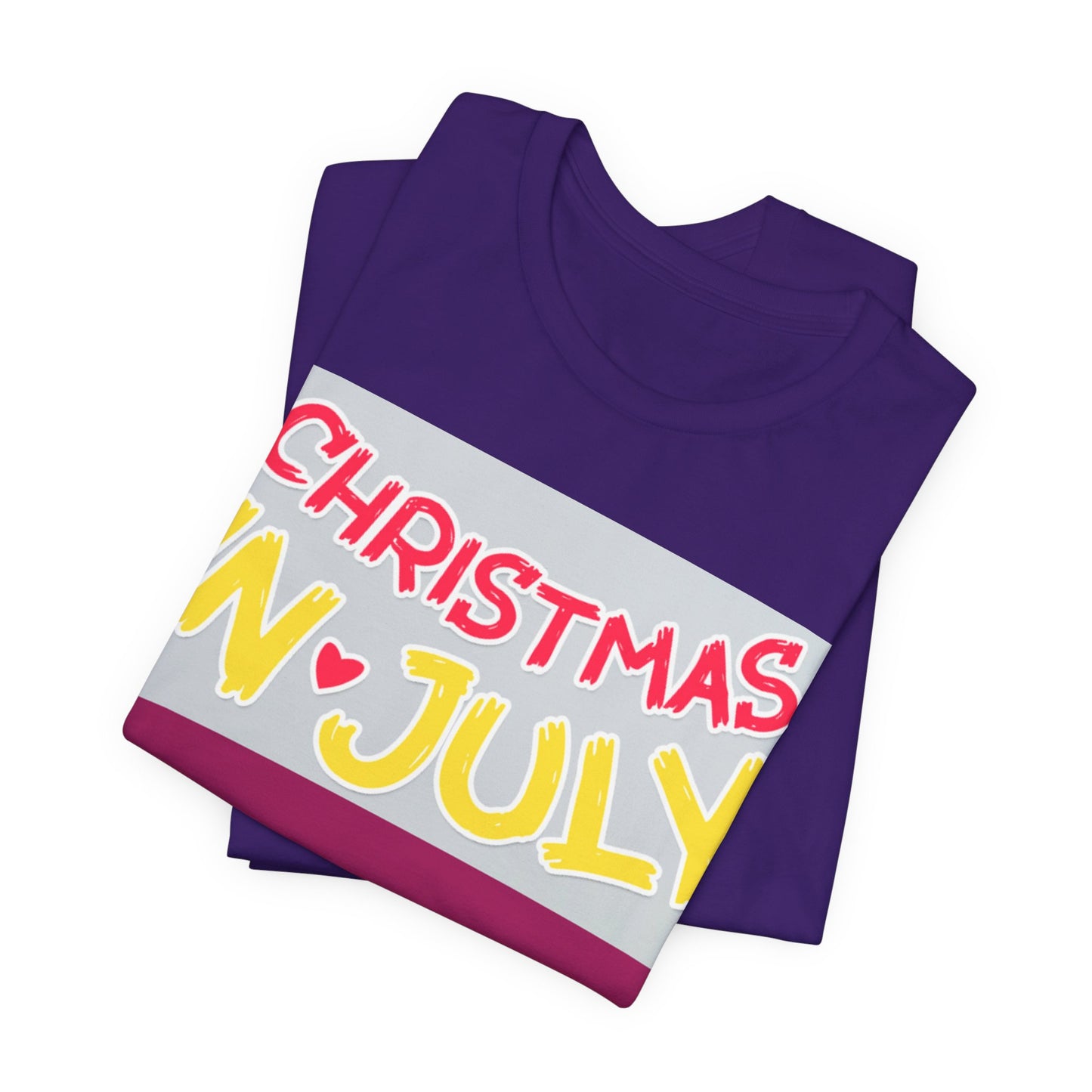 Love Joy Bestseller Unisex Christmas In July Jersey Short Sleeve Tee