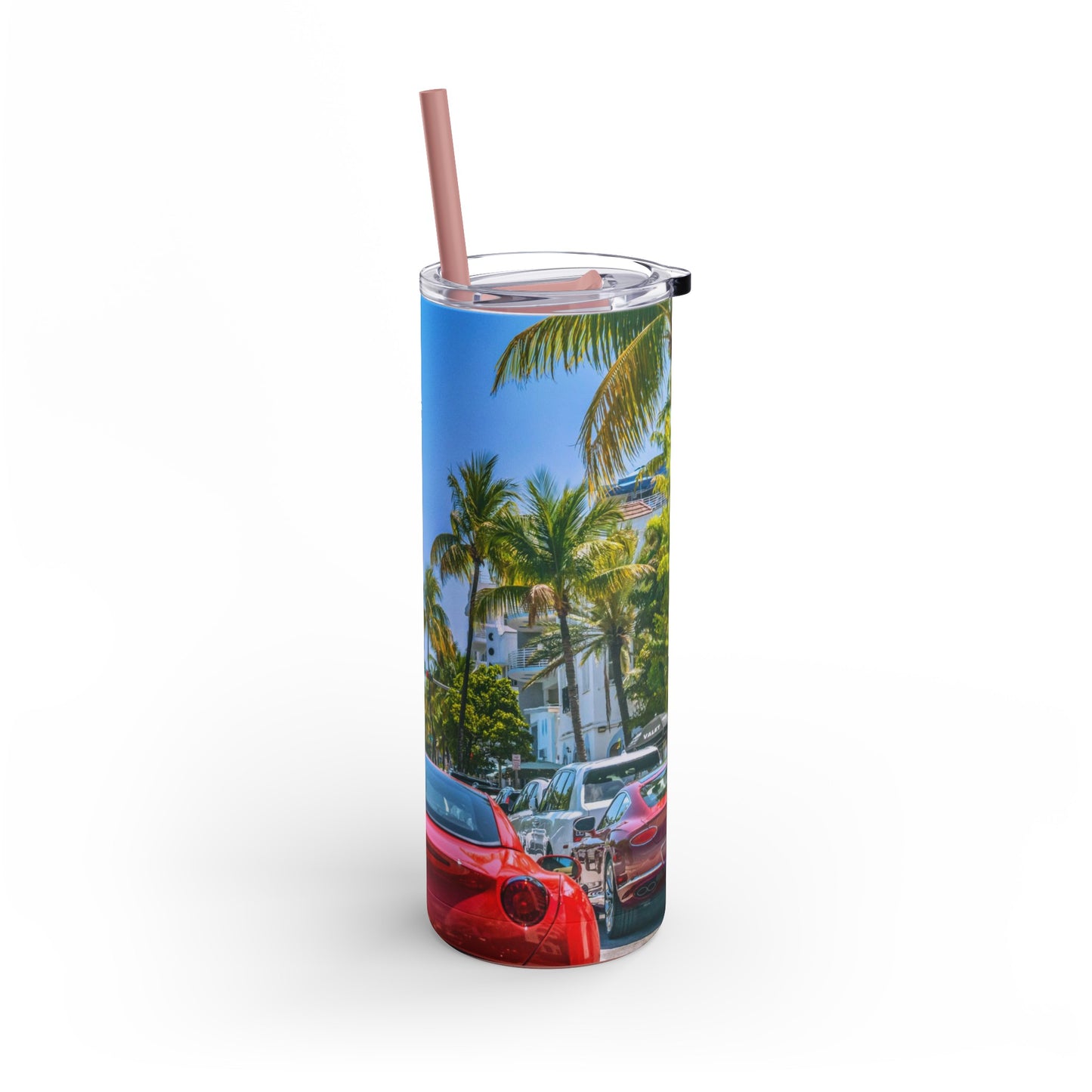 Love Joy Summer Sizzle Skinny Matte Tumbler, 20oz