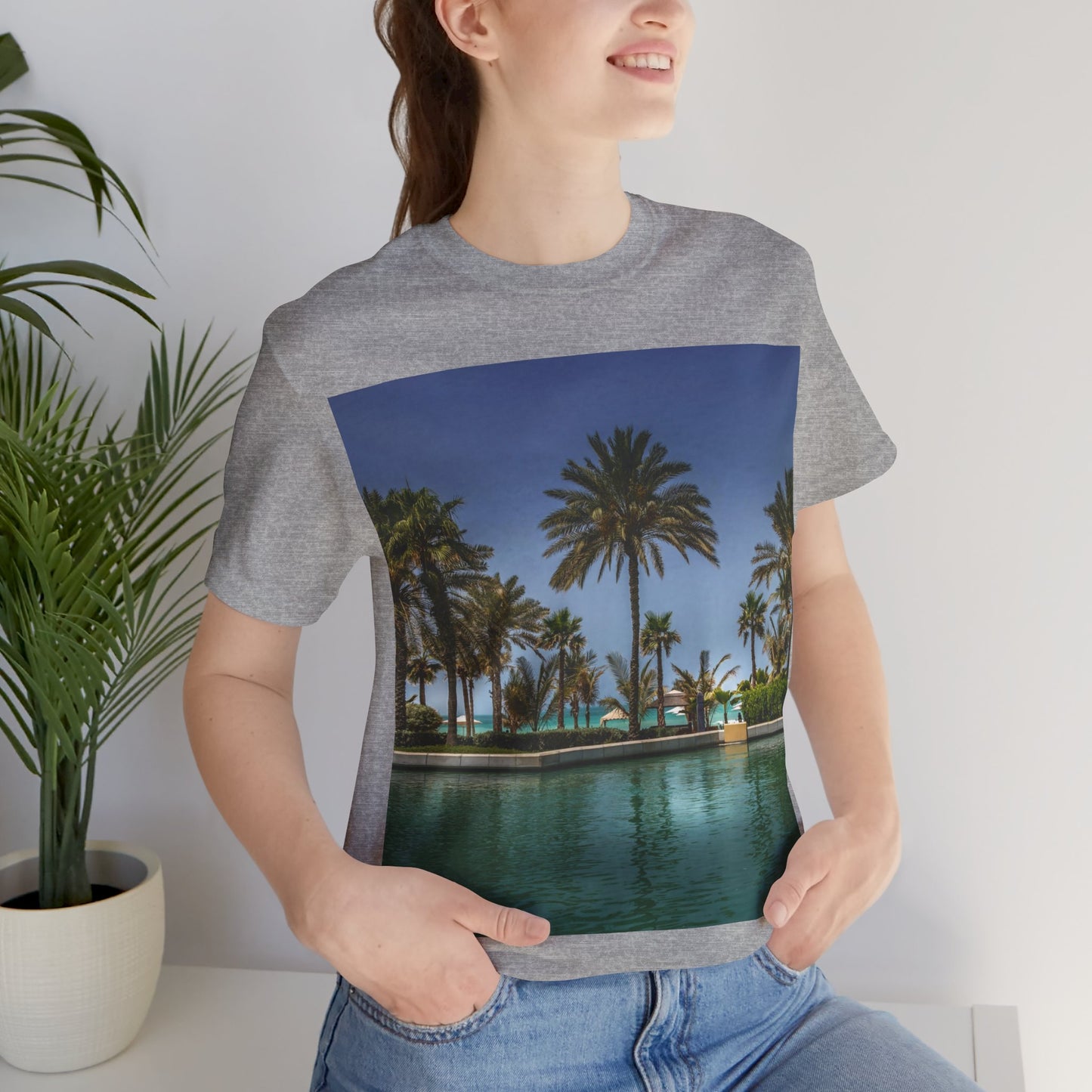 Love Joy Relaxing Unisex Jersey Short Sleeve Tee With Express Delivery