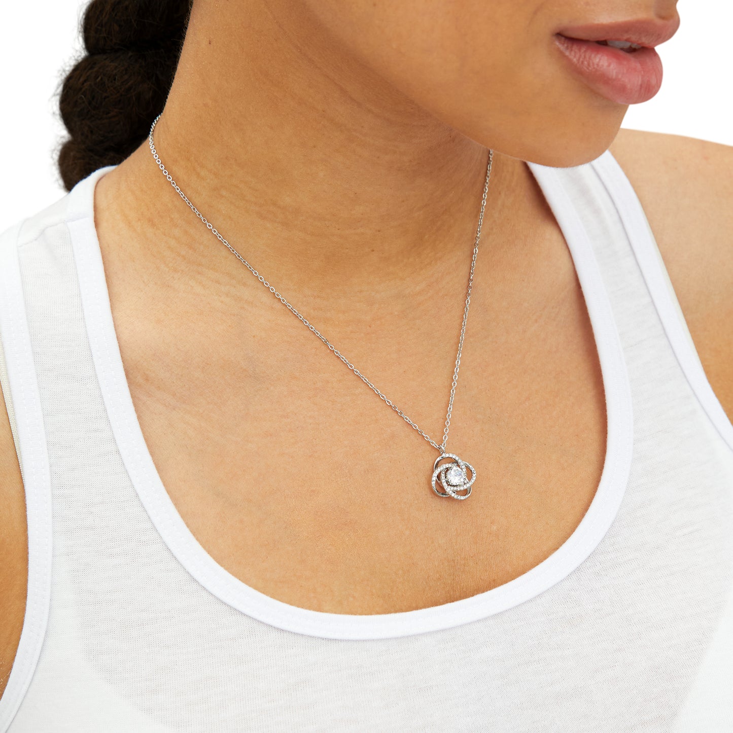 Love Joy Love Knot Necklace
