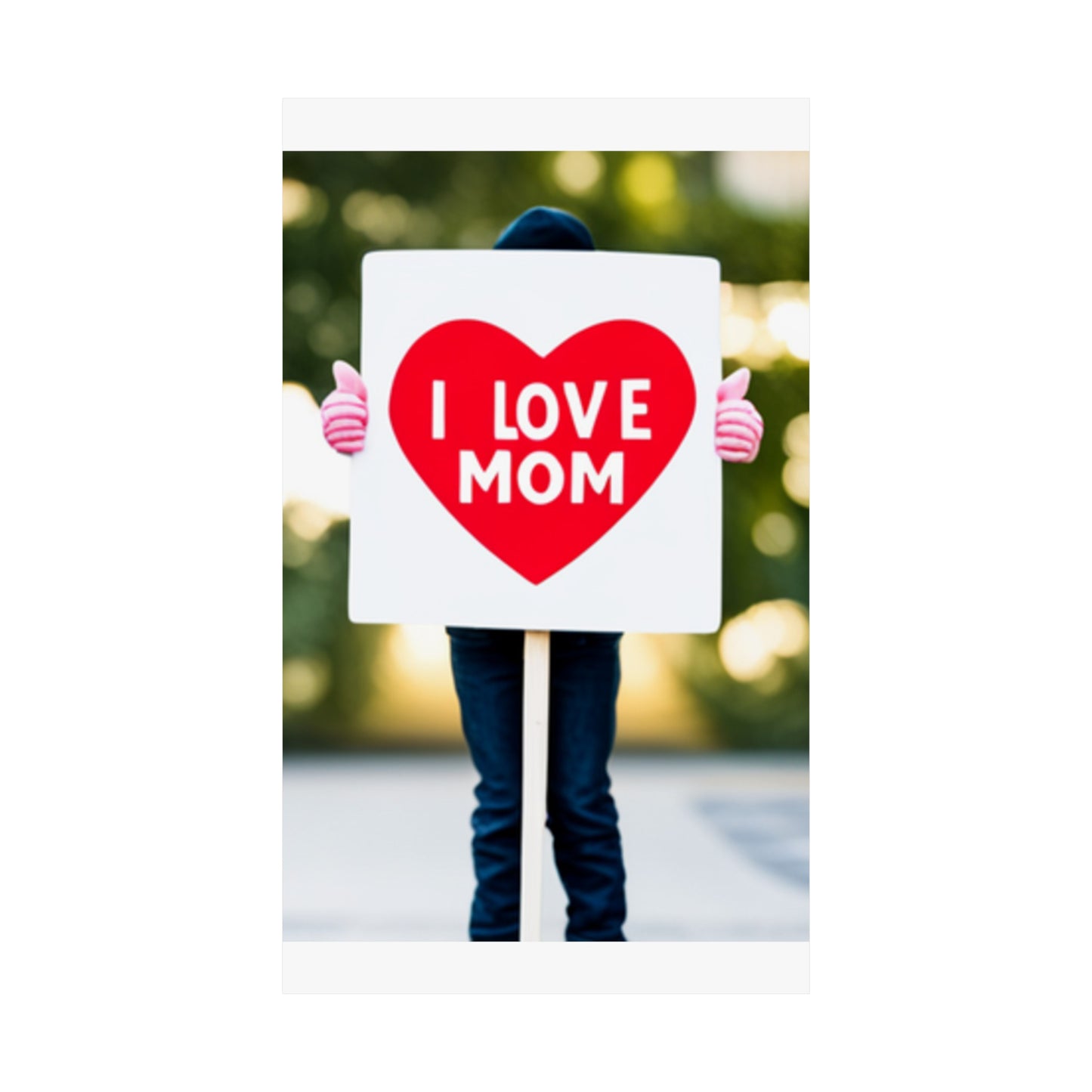 Love Joy Bestseller I Love Mom Matte Vertical Posters