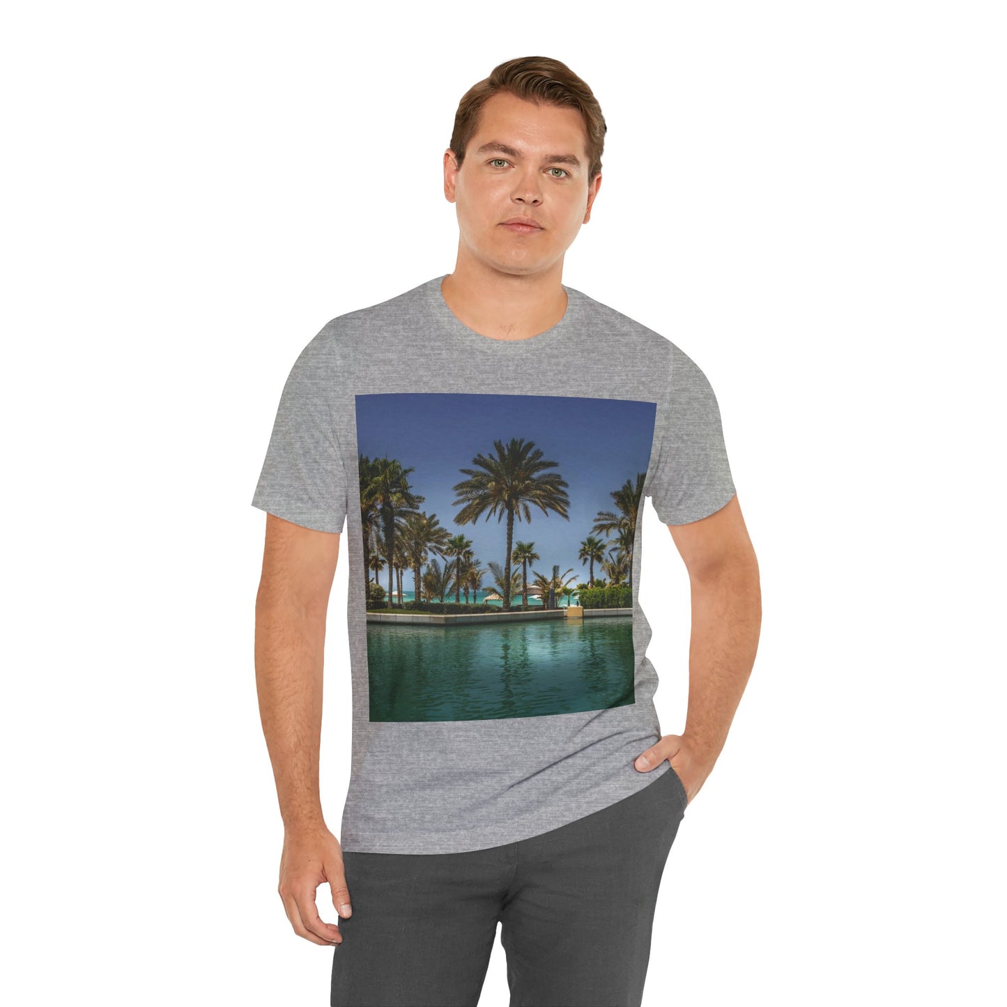 Love Joy Relaxing Unisex Jersey Short Sleeve Tee With Express Delivery