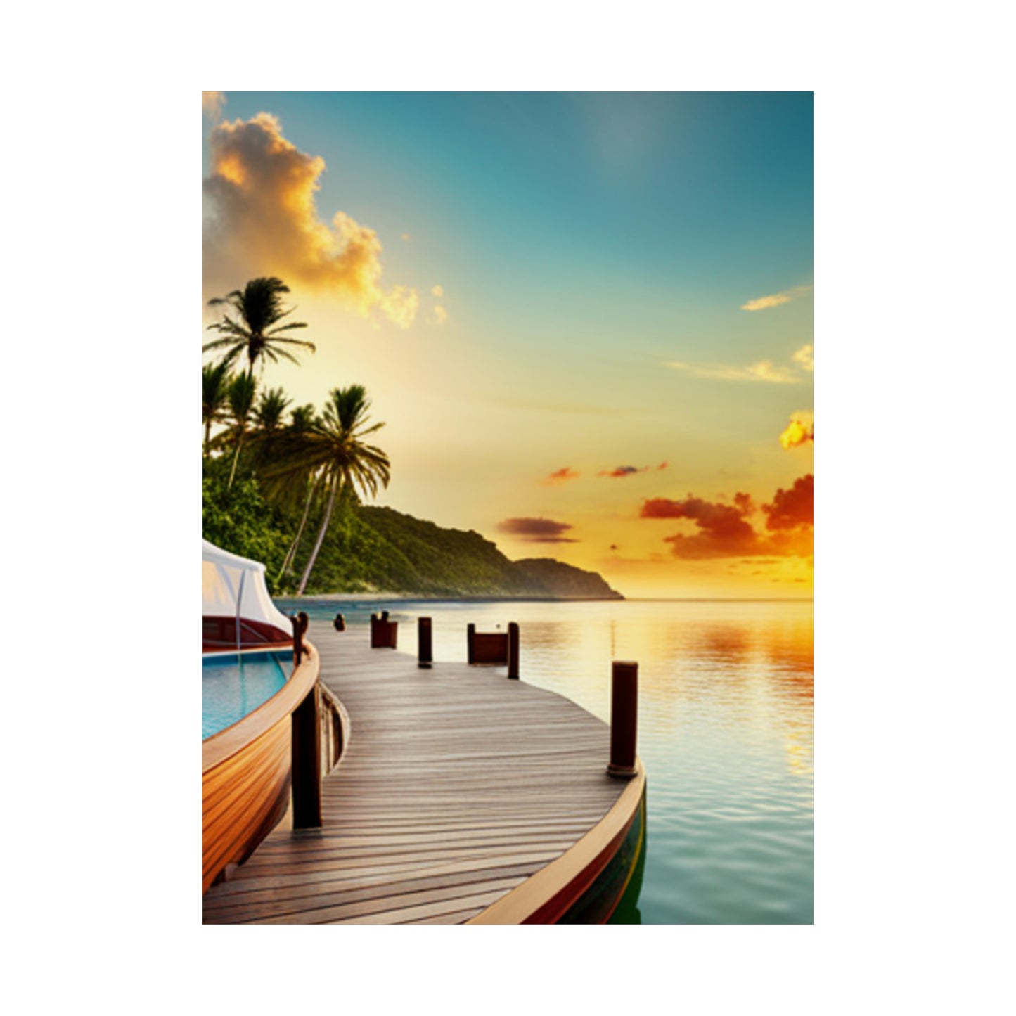 Love Joy Exotic Beautiful Escapades Matte Vertical Posters