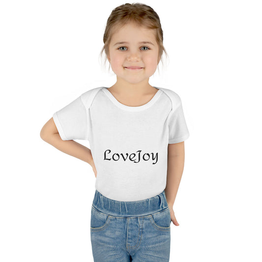 Love Joy Unisex Infant Baby Rib Bodysuit