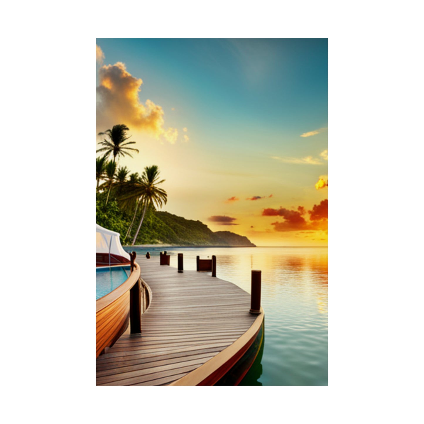 Love Joy Exotic Beautiful Escapades Matte Vertical Posters