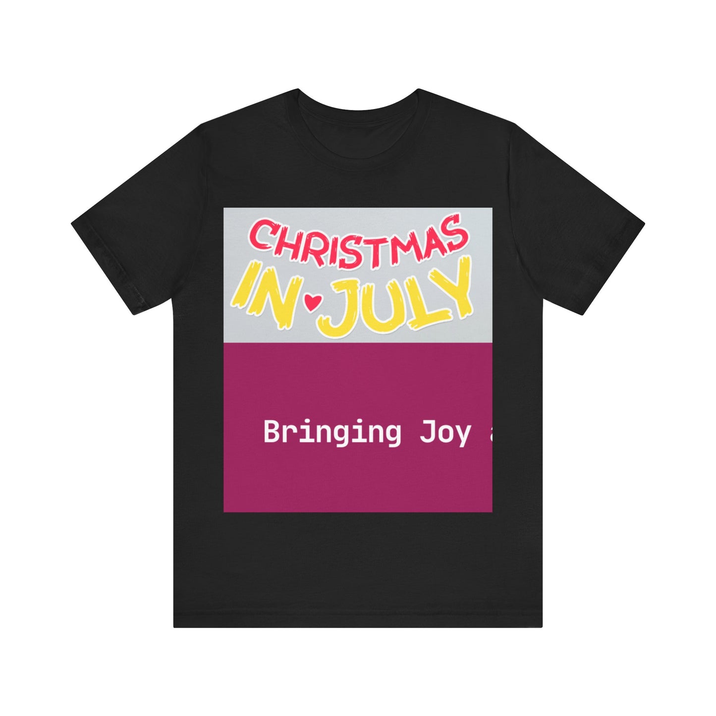 Love Joy Bestseller Unisex Christmas In July Jersey Short Sleeve Tee