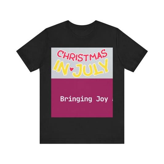 Love Joy Bestseller Unisex Christmas In July Jersey Short Sleeve Tee