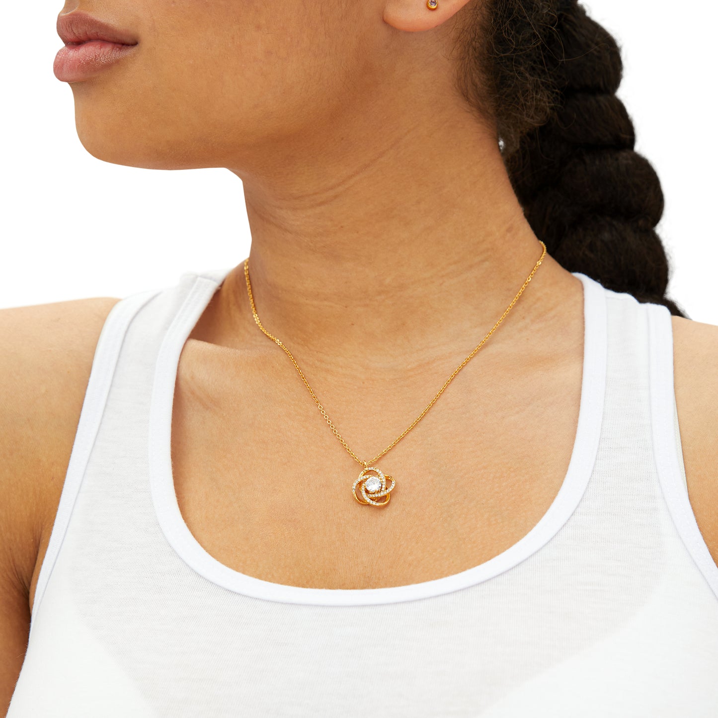 Love Joy Love Knot Necklace