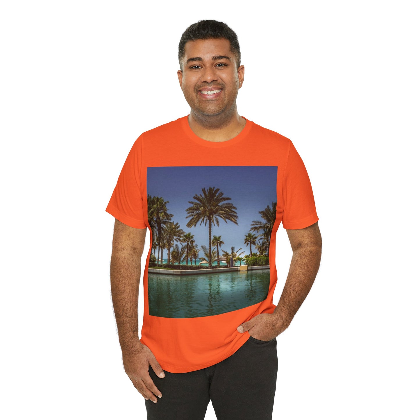 Love Joy Relaxing Unisex Jersey Short Sleeve Tee With Express Delivery