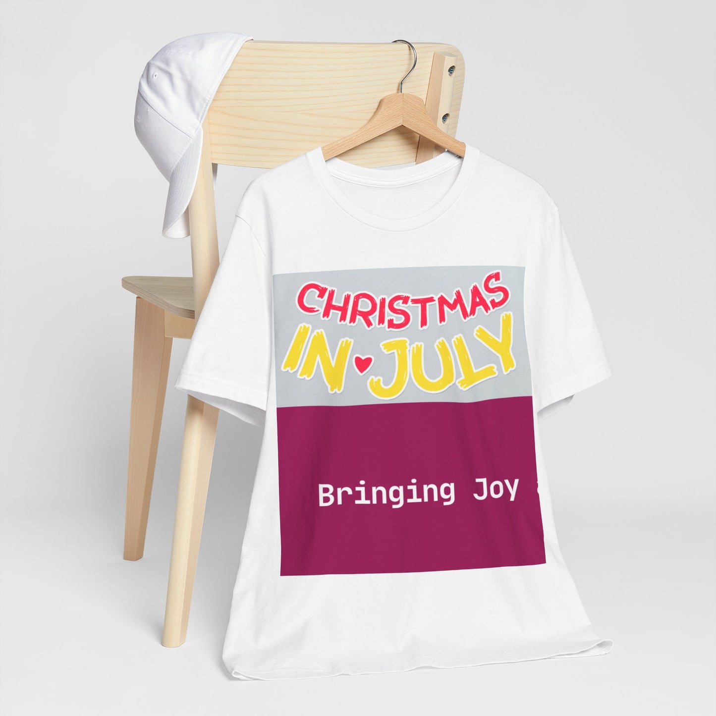 Love Joy Bestseller Unisex Christmas In July Jersey Short Sleeve Tee