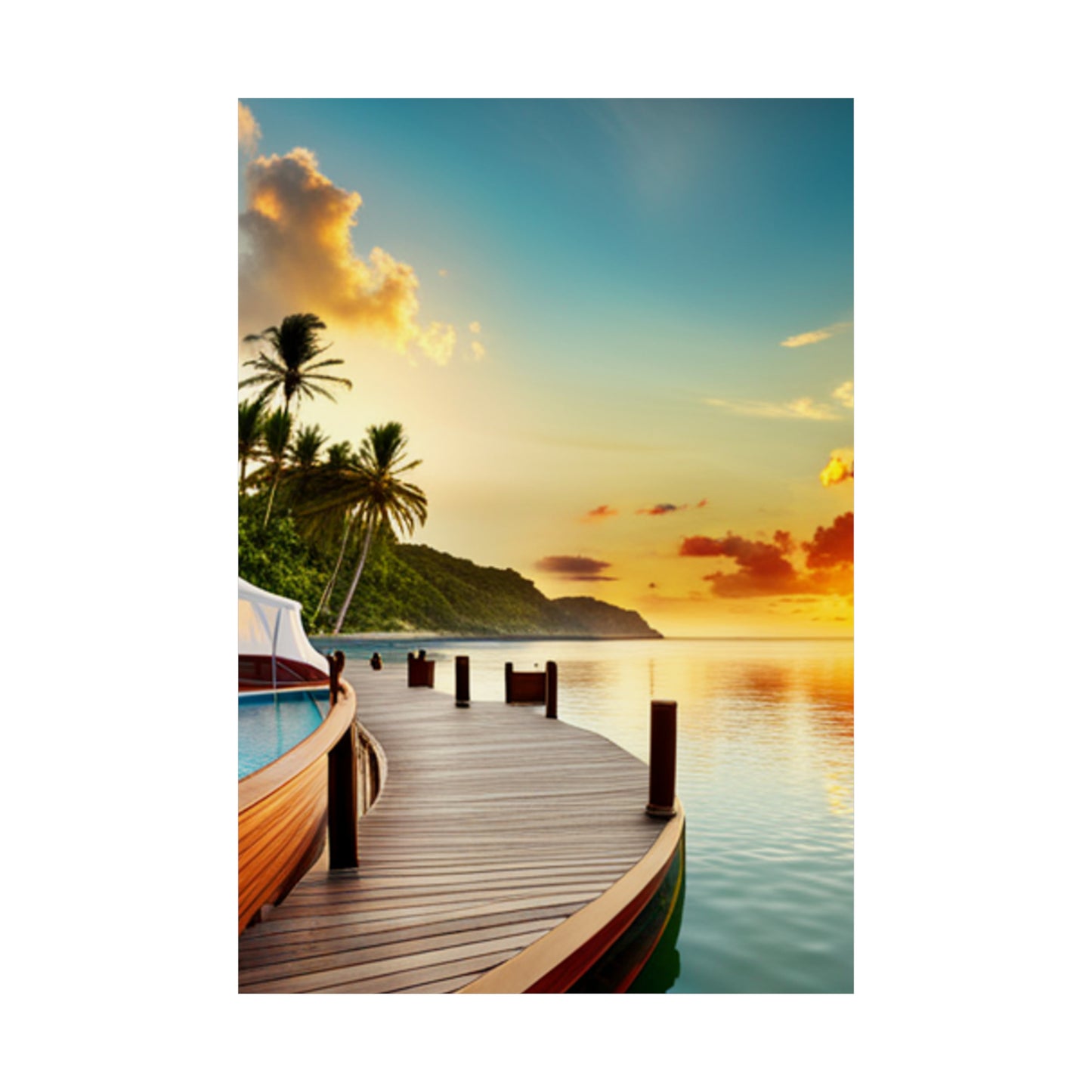 Love Joy Exotic Beautiful Escapades Matte Vertical Posters