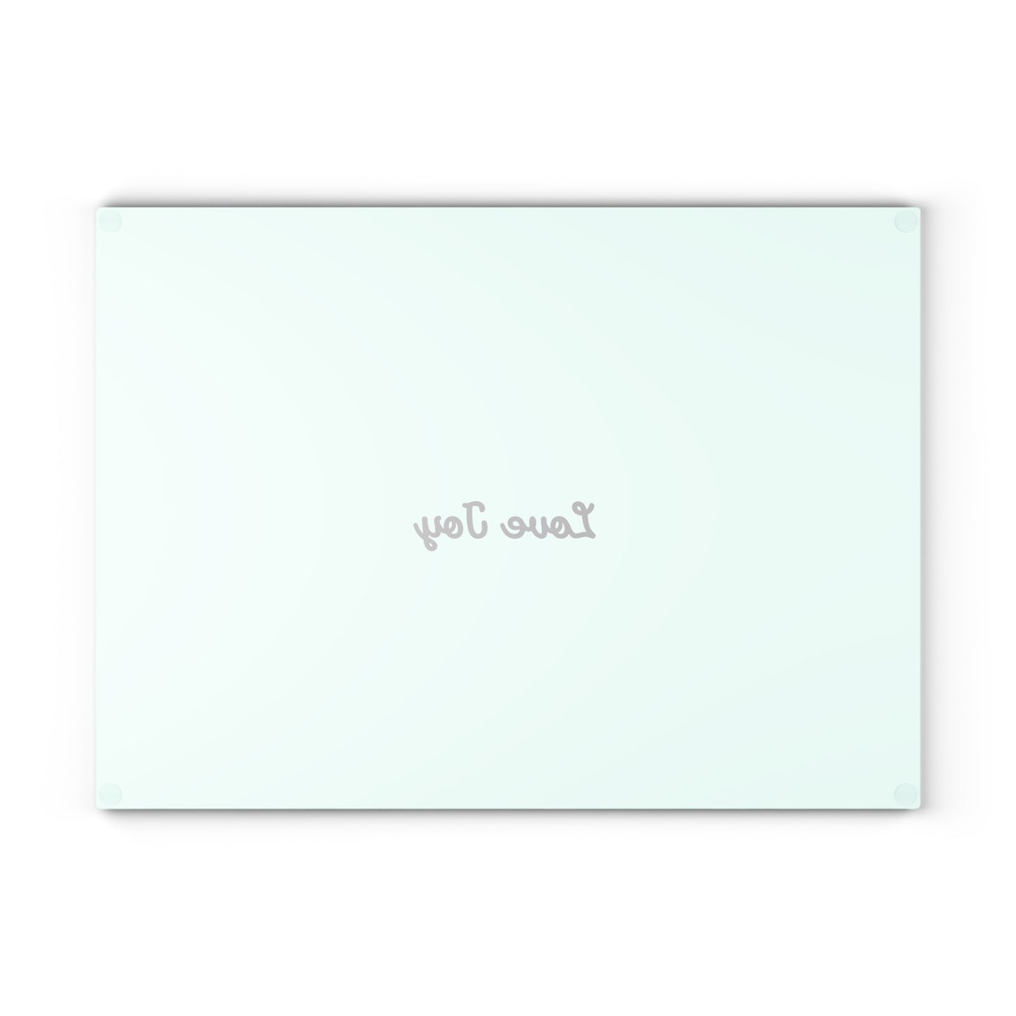 Love Joy Glass Cutting Board