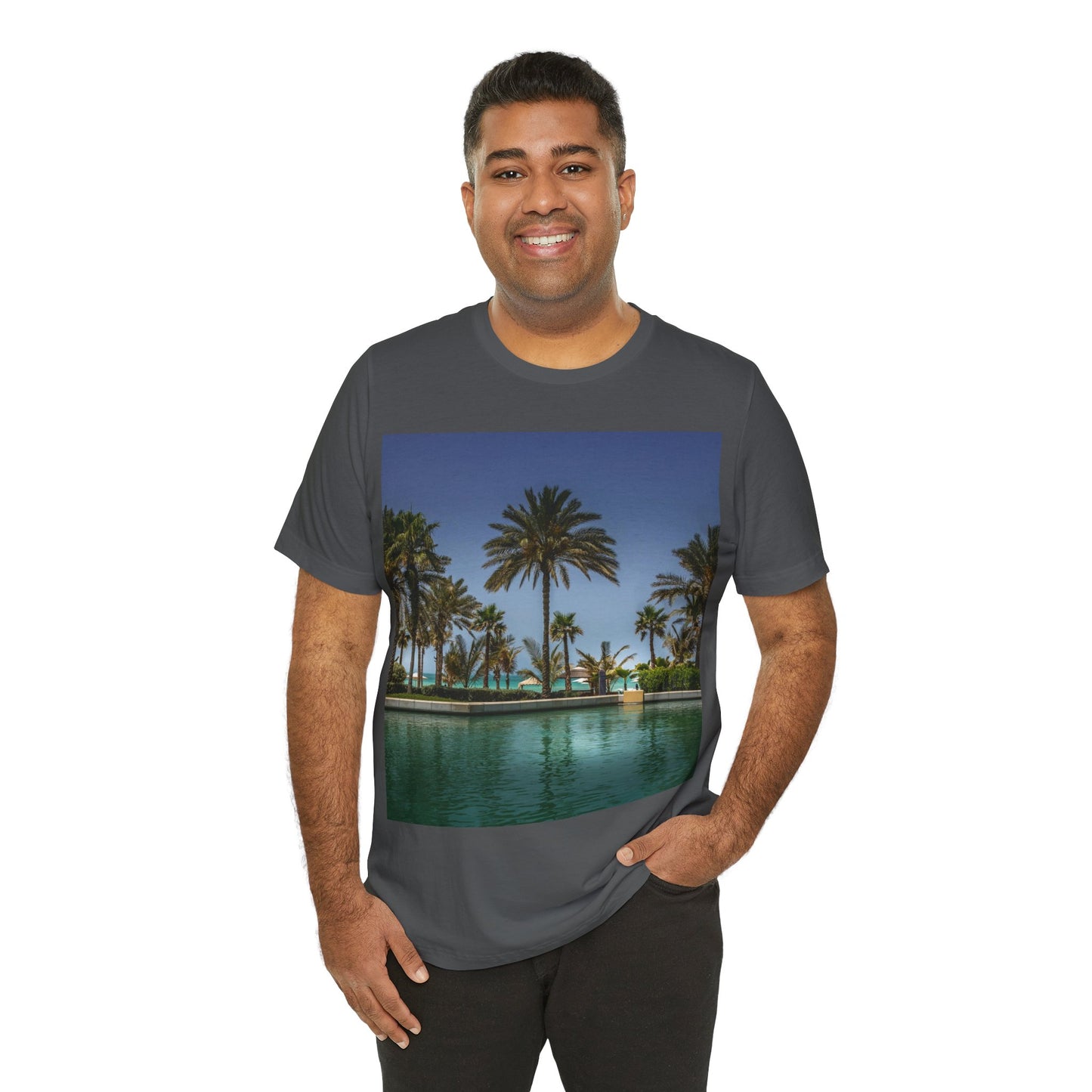 Love Joy Relaxing Unisex Jersey Short Sleeve Tee With Express Delivery