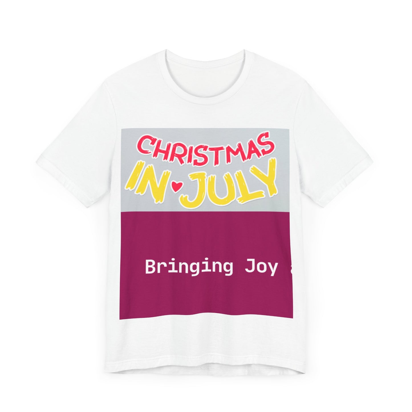 Love Joy Bestseller Unisex Christmas In July Jersey Short Sleeve Tee