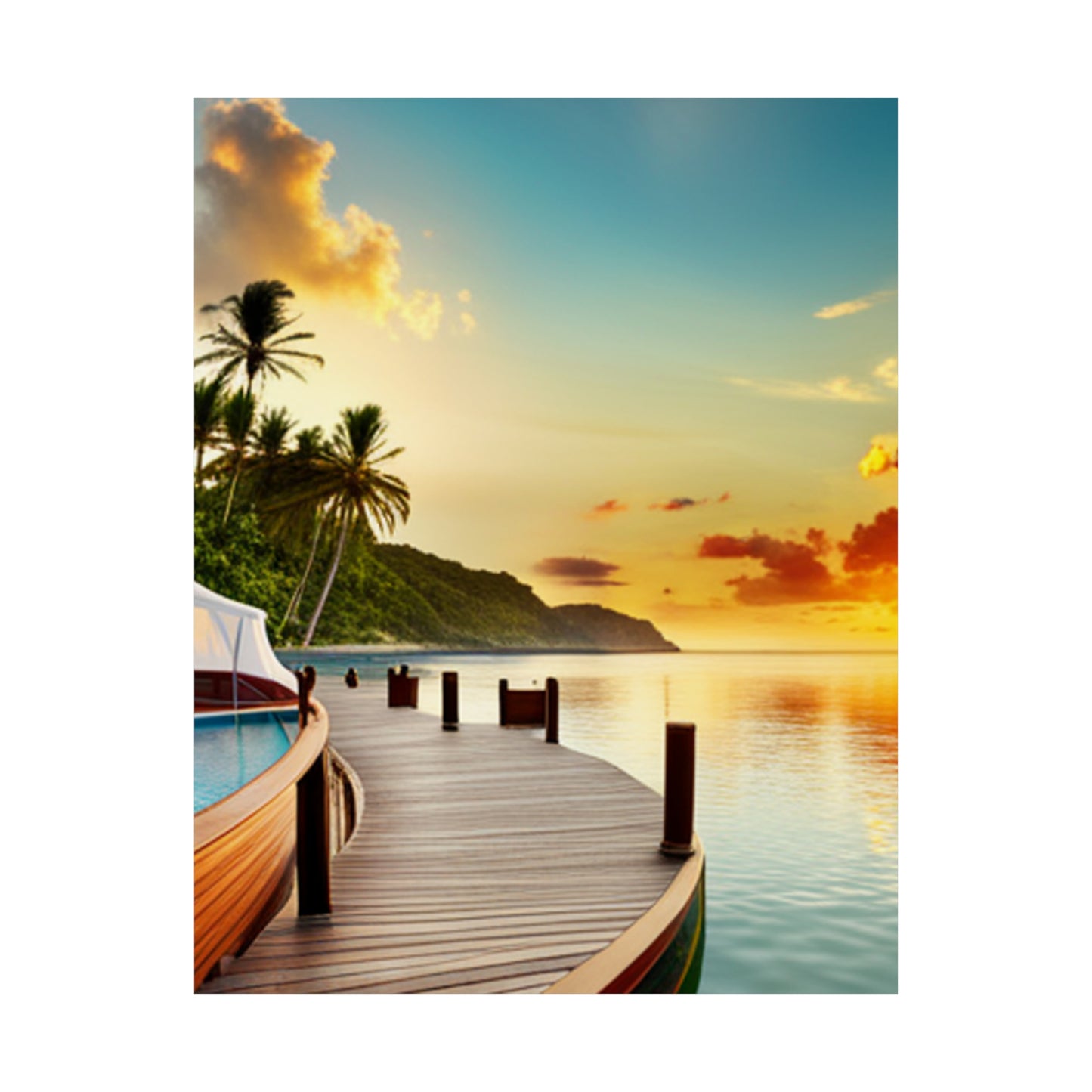 Love Joy Exotic Beautiful Escapades Matte Vertical Posters