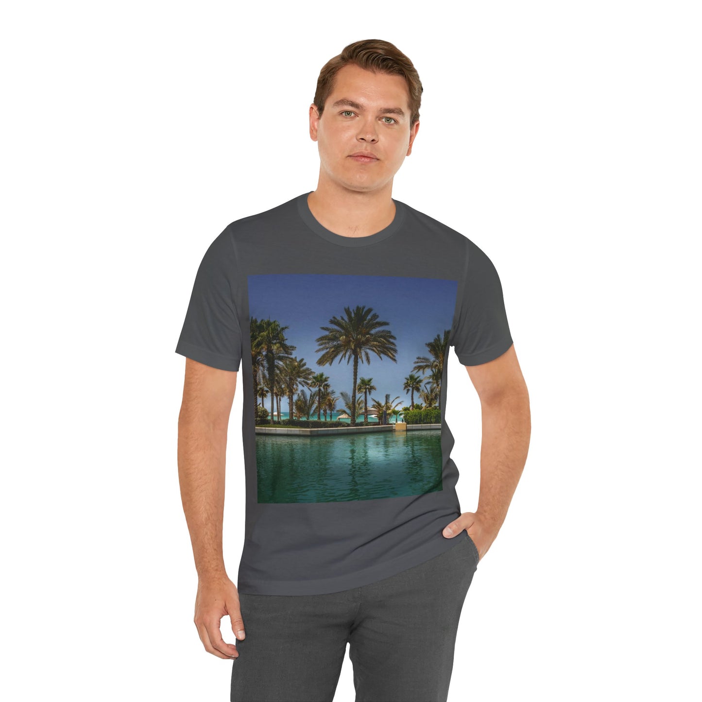 Love Joy Relaxing Unisex Jersey Short Sleeve Tee With Express Delivery