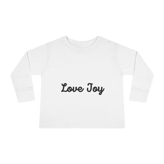 Love Joy Toddler Long Sleeve Tee