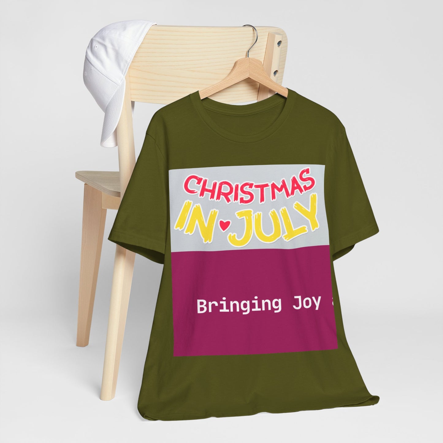 Love Joy Bestseller Unisex Christmas In July Jersey Short Sleeve Tee