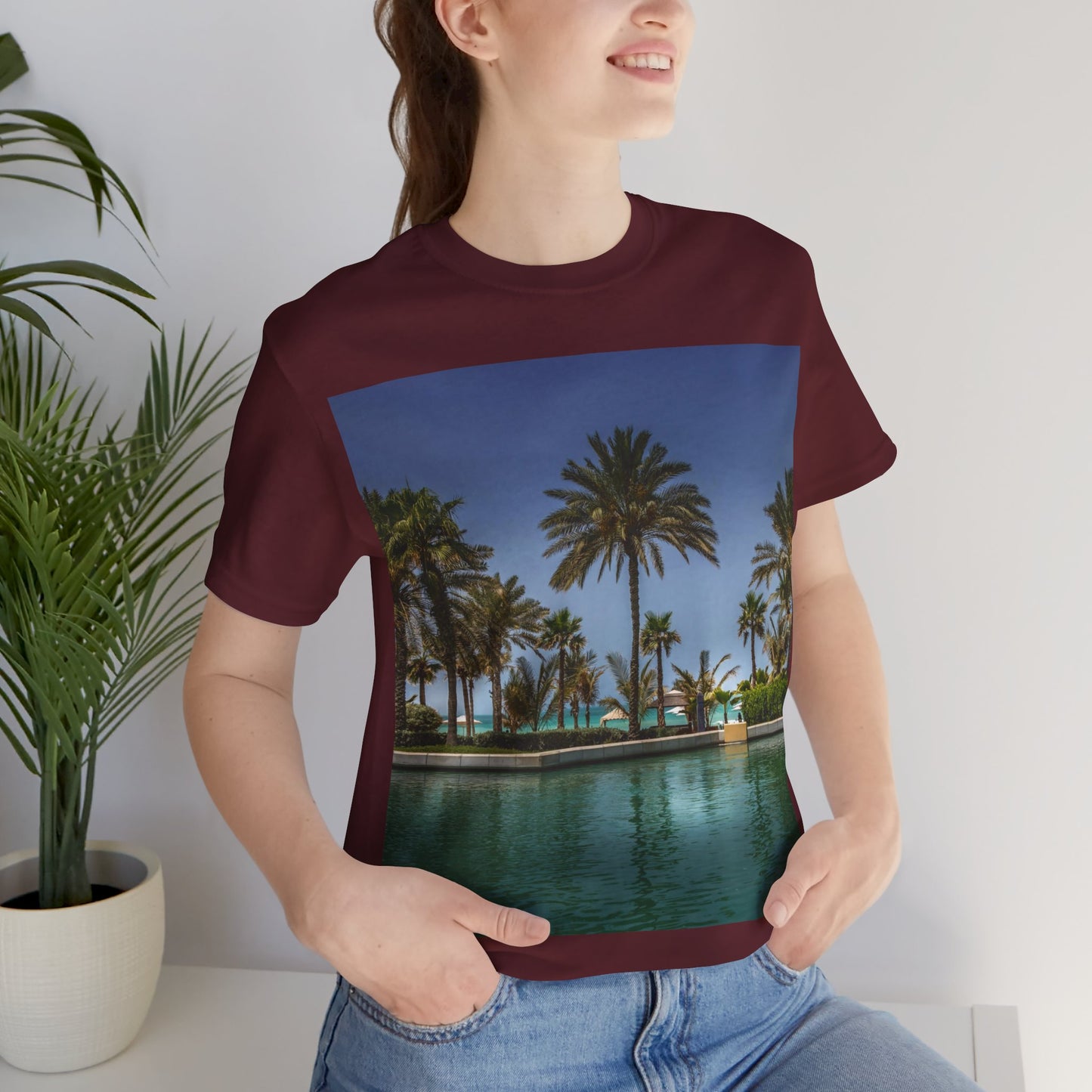 Love Joy Relaxing Unisex Jersey Short Sleeve Tee With Express Delivery