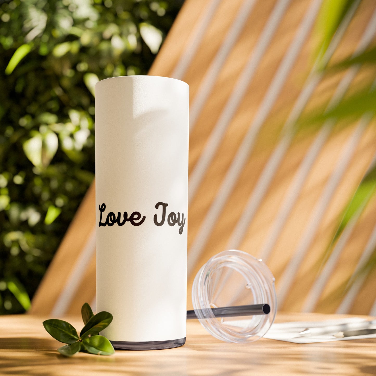 Love Joy Bestseller Love Joy Skinny Tumbler With Straw, 20oz