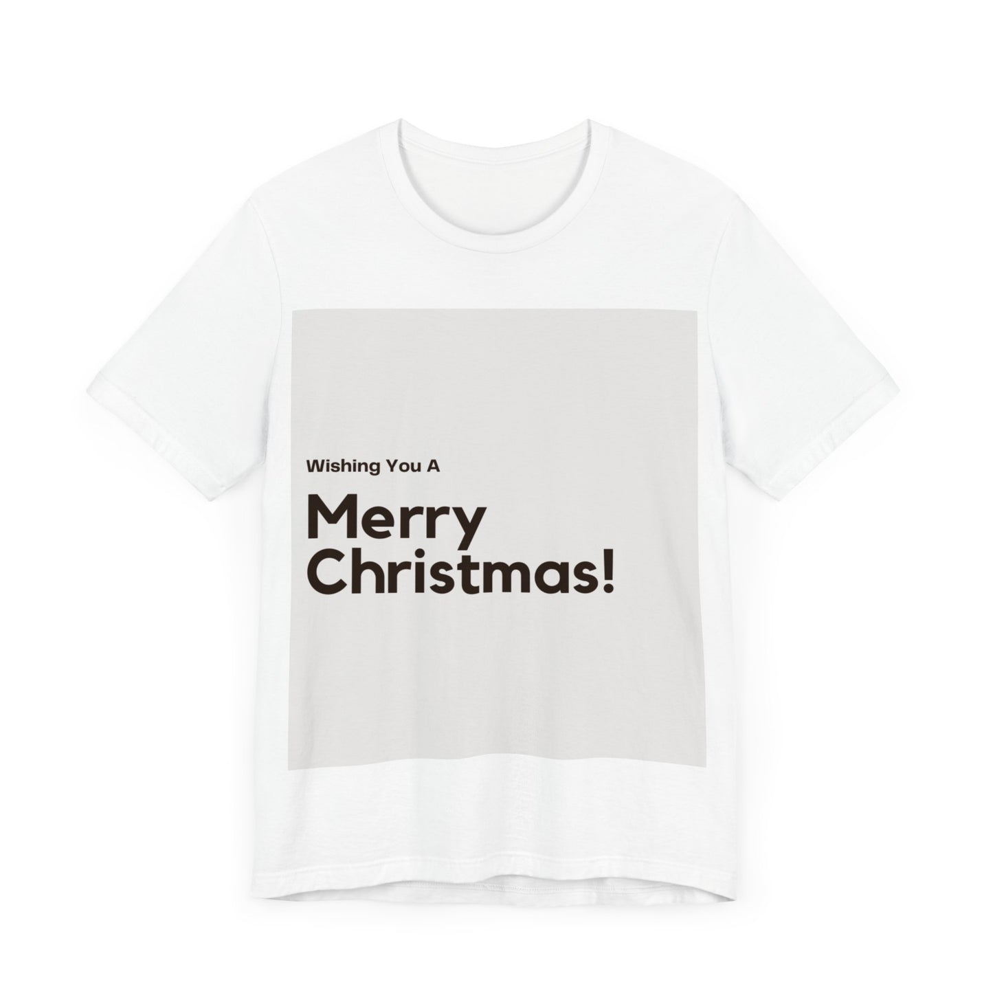 Love Joy Bestseller Unisex Merry Christmas Jersey Short Sleeve Tee