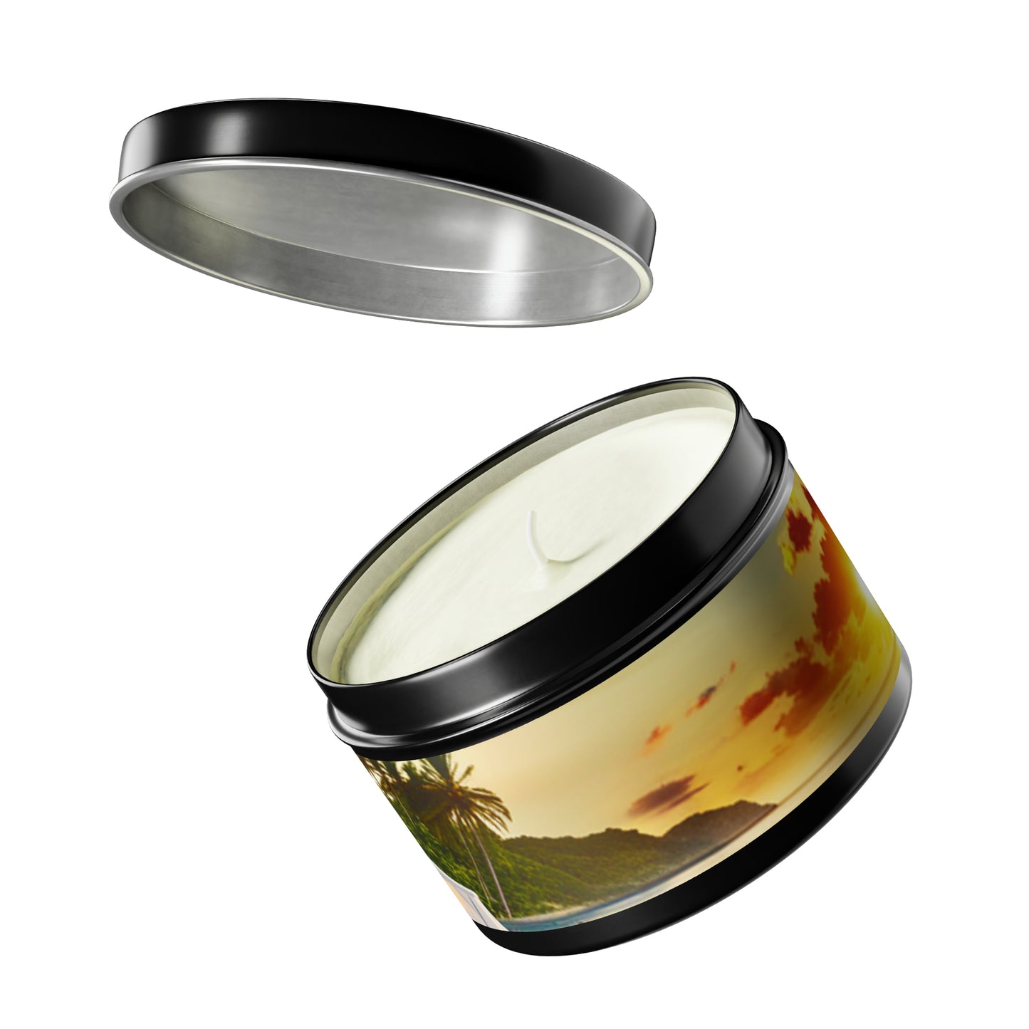 Love Joy Exotic Beautiful Escapades Tin Candles