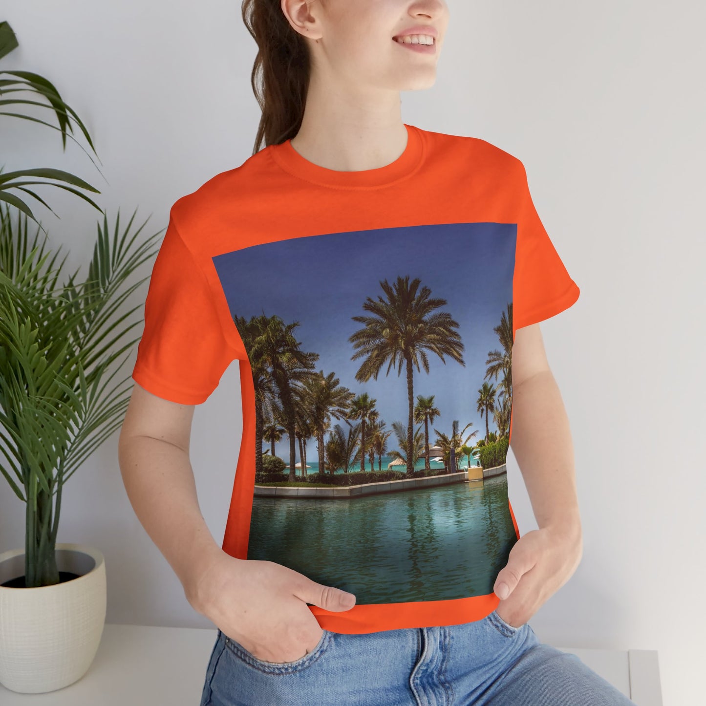 Love Joy Relaxing Unisex Jersey Short Sleeve Tee With Express Delivery