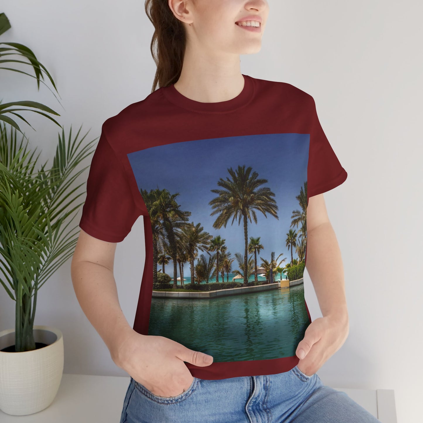 Love Joy Relaxing Unisex Jersey Short Sleeve Tee With Express Delivery