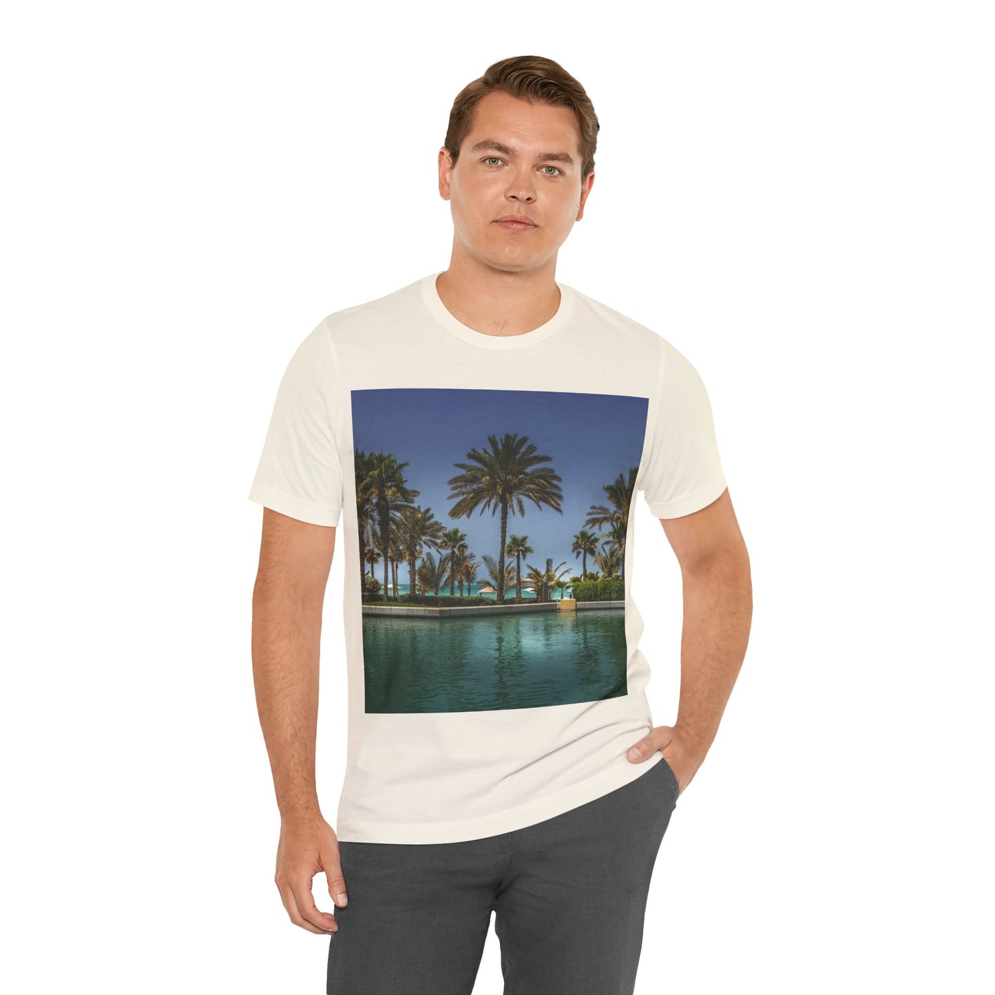 Love Joy Relaxing Unisex Jersey Short Sleeve Tee With Express Delivery