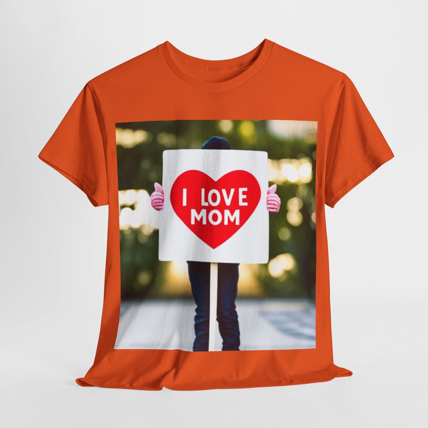 Love Joy Unisex I Love Mom Heavy Cotton Tee