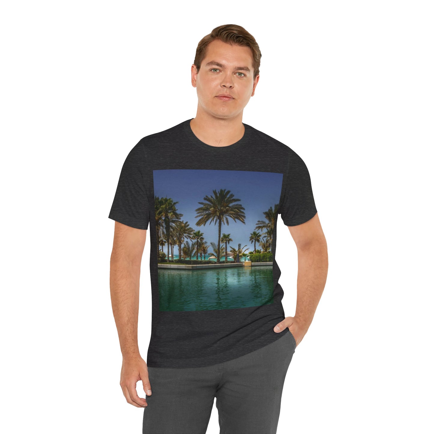 Love Joy Relaxing Unisex Jersey Short Sleeve Tee With Express Delivery