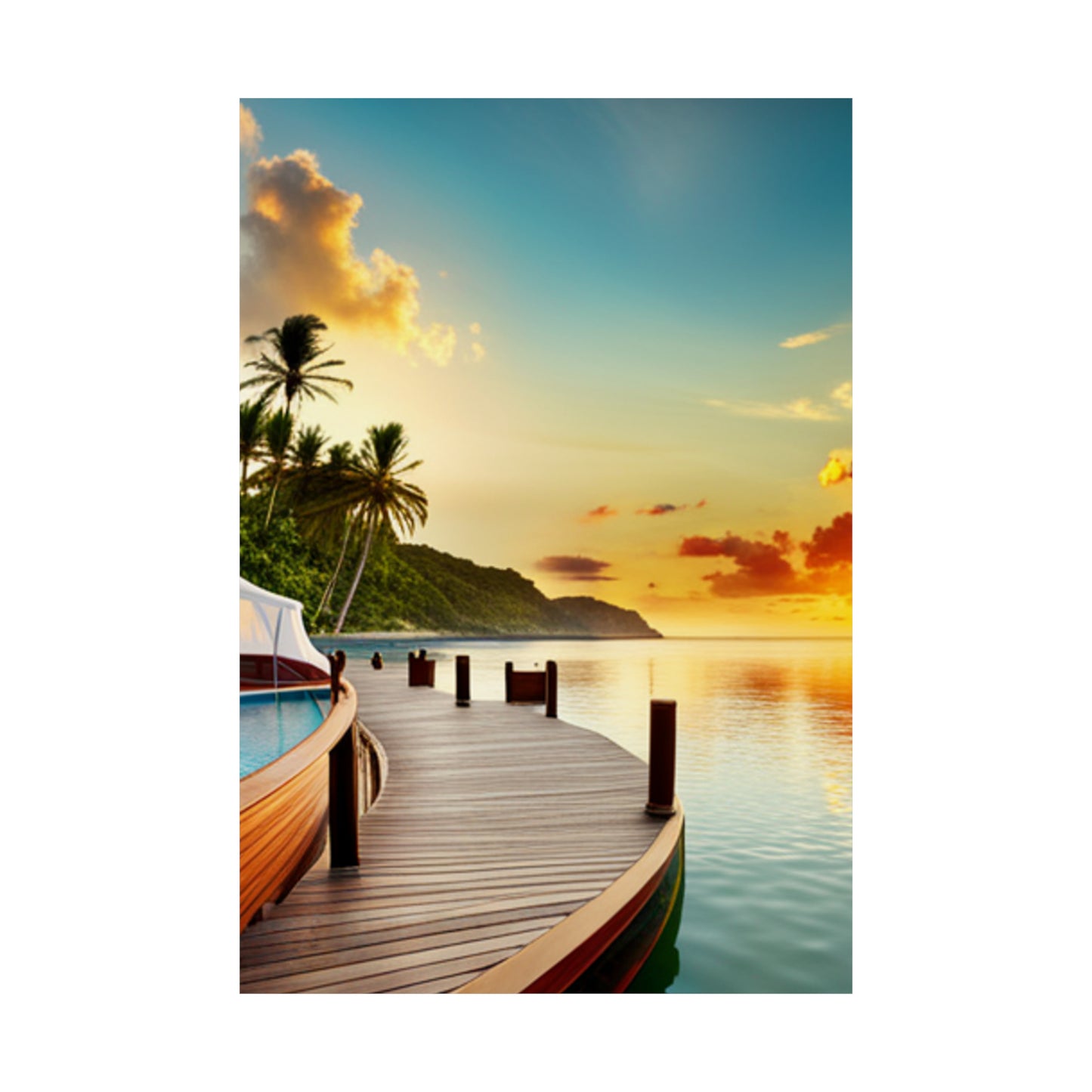 Love Joy Exotic Beautiful Escapades Matte Vertical Posters