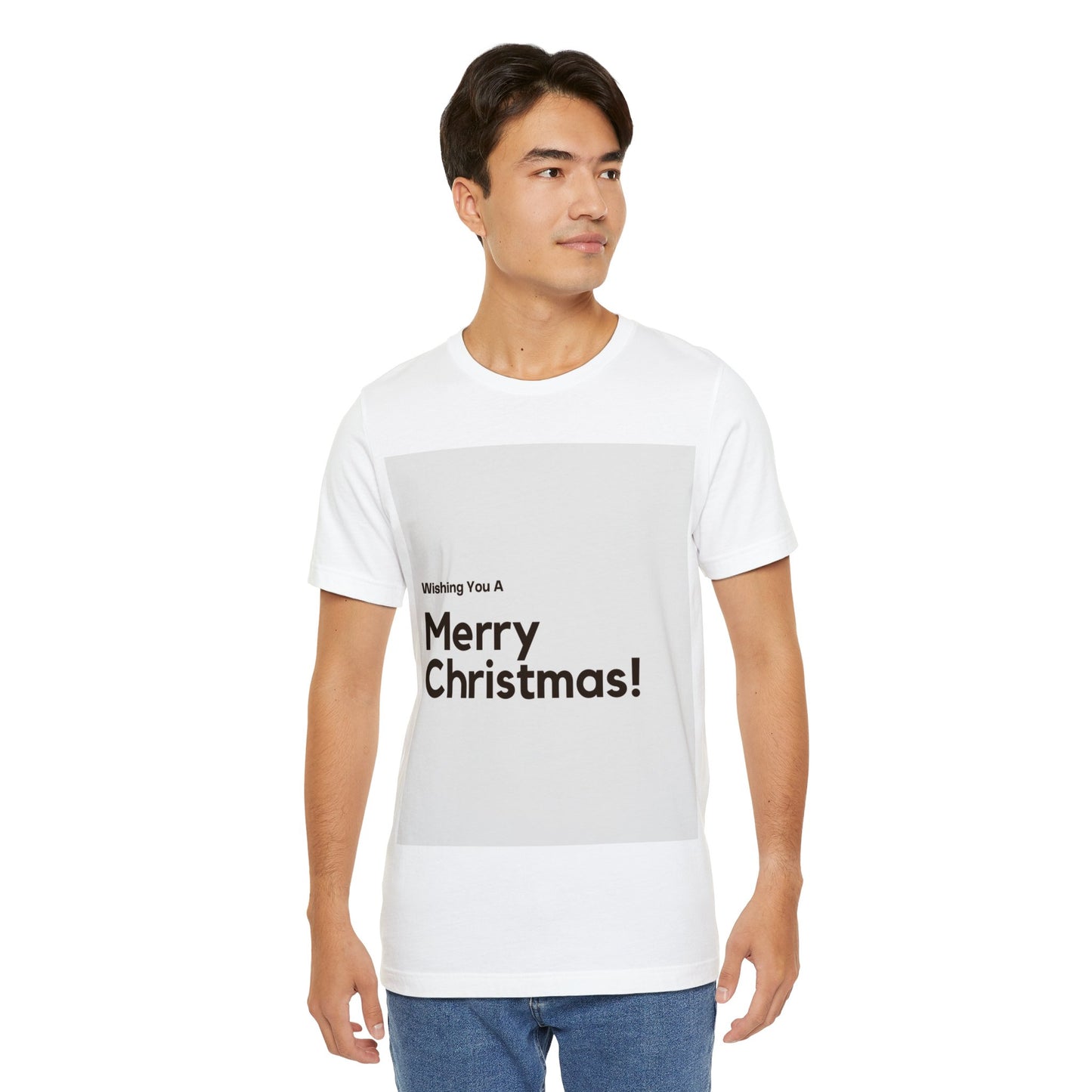 Love Joy Bestseller Unisex Merry Christmas Jersey Short Sleeve Tee