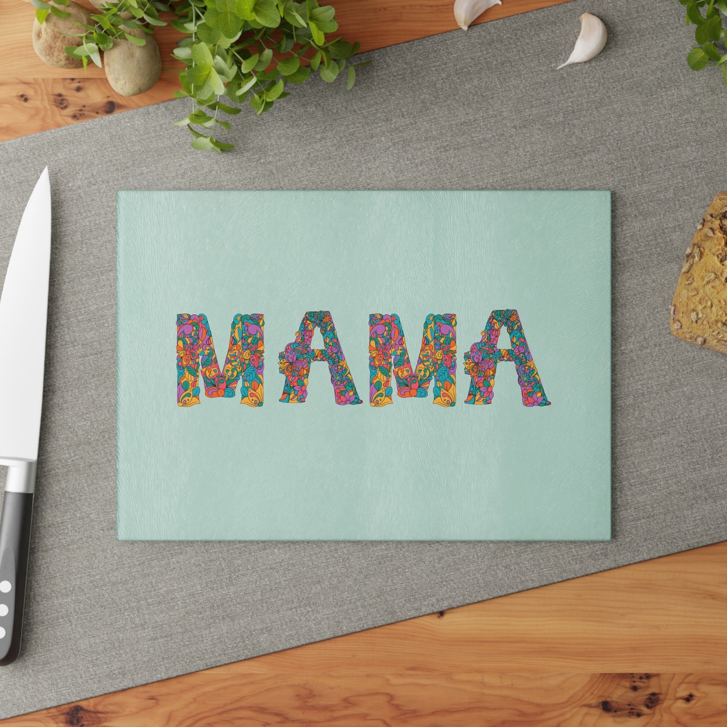 Love Joy Glass Cutting Board